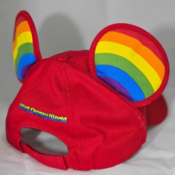 💥Sale💥Disney Parks Adult Rainbow Baseball Hat Unisex - Picture 4 of 5